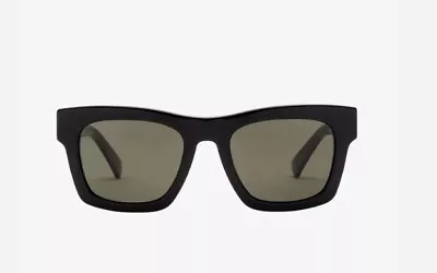 Electric Visual Crasher 49 Gloss Black / Grey Sunglasses EE19701620 • $80