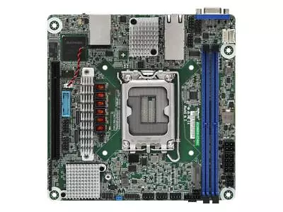 ASRock Rack Server Motherboard EC266D2I-2T/AQC Mini-ITX 2x 10GLan Single Socket • $503.95