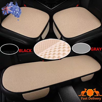 Car Seat Cover Front Rear Seat Cushion For Mazda Ice-silk Breathable Canvas Mat • $27.99