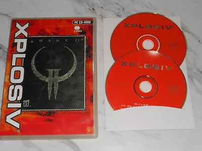 Quake II 2 PC CD ROM *** FAST POSTAGE ** Xplosiv (g) • £7.95