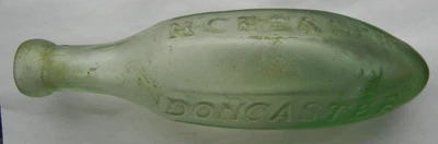 £35 • Buy Creaser Doncaster Octagonal Hamilton /egg Ended Mineral Water Bottle C1870's (J)