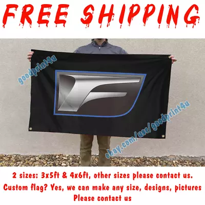 Lexus F Banner Flag 3x5 Ft Car Racing Garage Wall Decor Sign 2023 NEW • $15.95