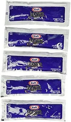 50 Packets - Kraft Real Mayo 7/16 Oz Pouch (portion Control) • $15.59