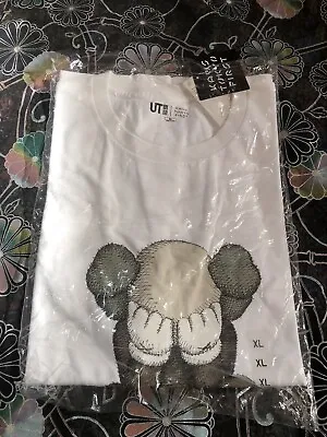 KAWS UNIQLO TOKYO FIRST Clean Slate Tee  XL(Asia)  L(USEU) T-shirts Super Rare • $138
