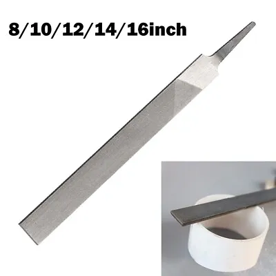 £6.26 • Buy Steel File Flat File Hand Tool Head Metal Metalworking Polishing Tooth Carpenter