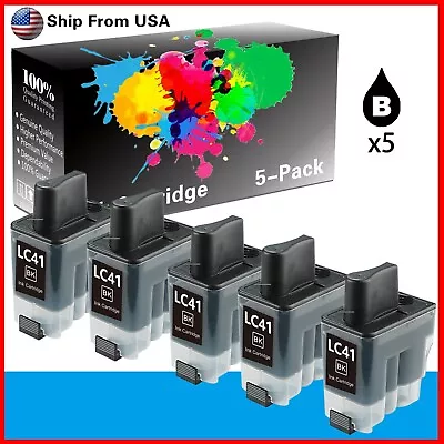 5PK LC41 LC-41 Ink Cartridge For DCP-120c MFC-5440CN Printer • $10.99