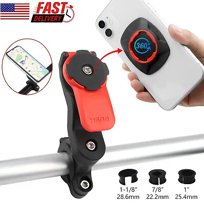 NEW Quad-Lock Out Front Bike Twist Mountain Cradle Cycling Phone Holder Device • $10.59