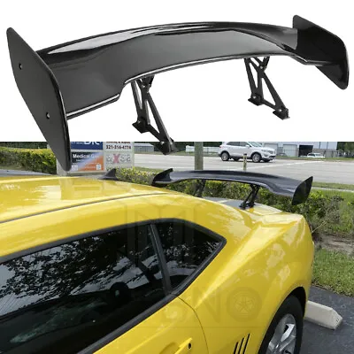 46  Rear Trunk Racing GT Style Spoiler Wing Adjustable For Chevy Camaro SS ZL1 • $149.35