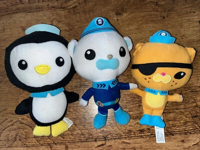 £18.99 • Buy Octonauts Soft Toy Plush Figure Kwazi Peso Capt Barnacles Cbeebies Fisher Price