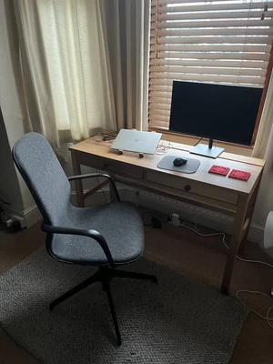 £69 • Buy IKEA Hemnes Desk/Dressing Table In Brown Wood