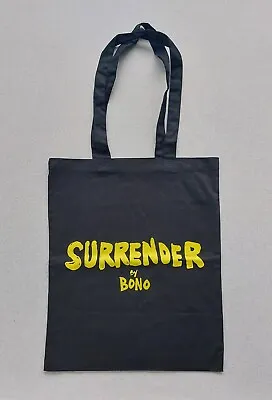 Bono 'Surrender' Book Launch Tote Bag U2 Exclusive Collectable • $27.35