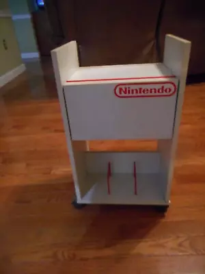 Vintage Nintendo Nes Rolling Cart Shelf • $275