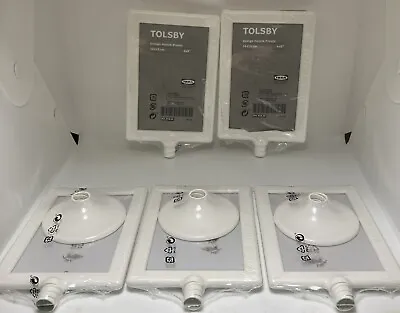 Set Of 5 IKEA Tolsby Double-Sided White Pedestal Picture Frames 4x6  - Sealed • £28.91