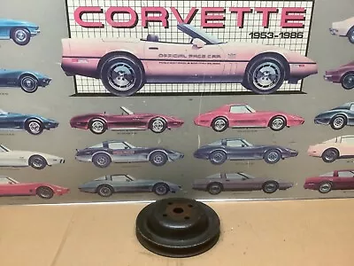 1971 -1975 Corvette 350 Gm Orig Water Pump Smog Belt Pulley #3991425 Bx Lt1 L82 • $39.99
