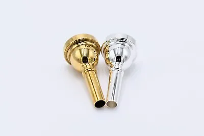 B-stock Trombone Mouthpiece 12C Or 6.5AL - Gold/Silver - Small Shank - Blemished • $10.99