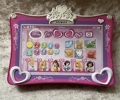 Disney Princess My First Touchpad Tablet Toy Learning And Music Rare • £9.95