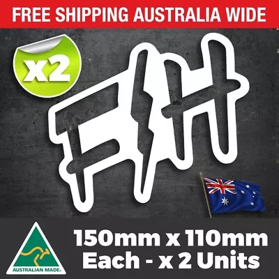 FASTHOUSE FH X 2 STICKER Motocross KI UNIT MX KTM YZ CR KX RM DIRTBIKE 4X4 Decal • $7.25