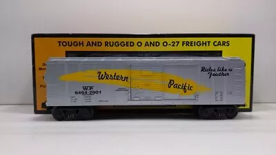 MTH 30-7461 O Gauge Western Pacific Boxcar #6464-2001 LN/Box • $30.70