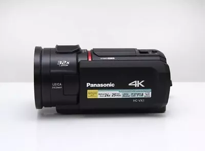 Panasonic HC-VX1 4K HD Cinema Camcorder Twin Video Selfie Camera Wifi + More!!! • $600