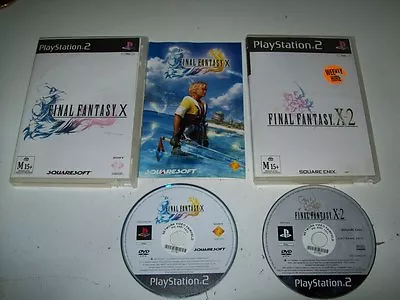 Final Fantasy X-2 & Final Fantasy X Two Great PS2 Games • $19.95