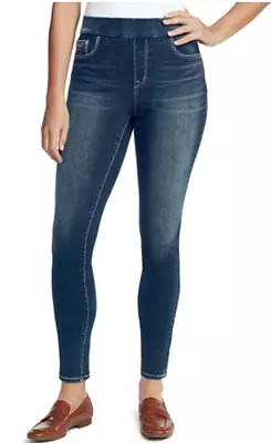 Nine West Women's Heidi Mid-Rise Pull On Skinny Fit Jegging Pants Size 4 / 8 • $24.99