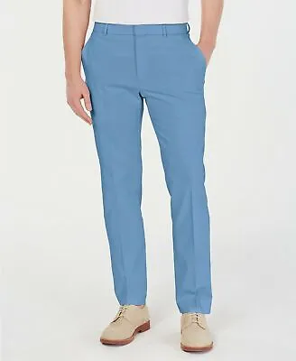 Tommy Hilfiger Modern-Fit TH Flex Stretch Comfort Dress Pants 38 X 32 Blue • $10.56
