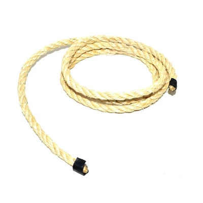 £3.29 • Buy 8mm NATURAL SISAL ROPE 1m COILS FOR DECKING, GARDEN, CAT SCRATCHING POST, PARROT