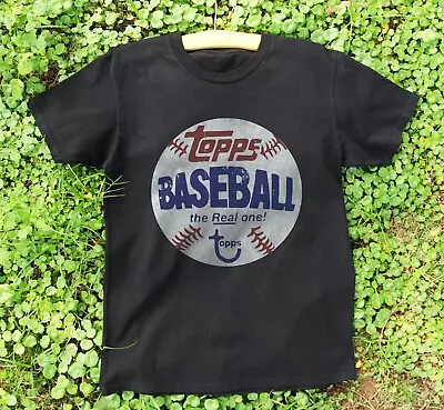 New Topps Baseball Vintage Style The Real On Unisex T-Shirt • $21.99