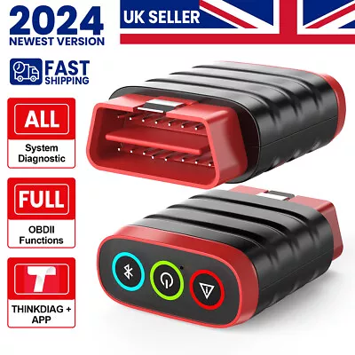 Thinkdiag Mini OBD2 Diagnostic Tool Scanner Full System Bluetooth Code Reader UK • £38.94