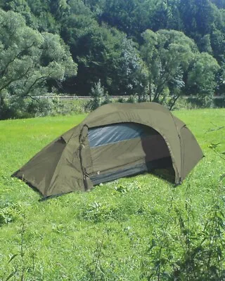 Mil-Tec 1-Man OD Green Recon Tent Army Military Camping Shelter New • $189.99