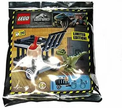£7.95 • Buy Blue Ocean LEGO Jurassic World Baby Dino Transport Foil Pack Set 122010 (Bagged)