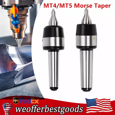 MT4/MT5 Morse Taper CNC 0.002mm LONG NOSE LIVE CENTER 551LBS For Lathe 1000rpm • $65