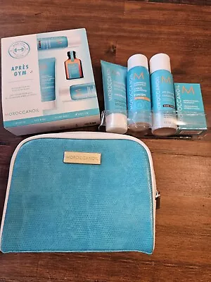 Moroccan Oil Gym Kit Dry Shampoo  Treatment Hairspray Styling Cream Bag • $39.99