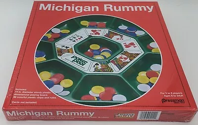 NIB Michigan Rummy Board Game By Pressman New In Box • $15.95