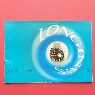 £42.42 • Buy Longines Watch Booklet “Special Watches” Chronograph Dive Ultra-chron Brochure