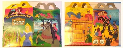 Vintage 1997 McDonald's Sleeping Beauty Happy Meal Box • $8.99