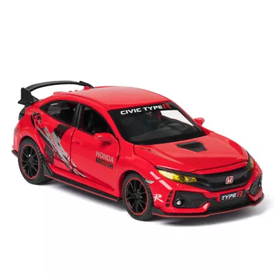 1:32 Honda 10th Civic Typer R FK8 Diecast Model Car Toy Collection Sound&Light • $20.99