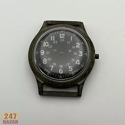 Benrus H3 1975 Vietnam Era Military Watch MIL-W-46374A Parts Or Repair AS IS • $9.50