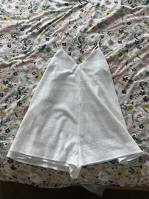 Alice McCall White Playsuit Size 8 • $20
