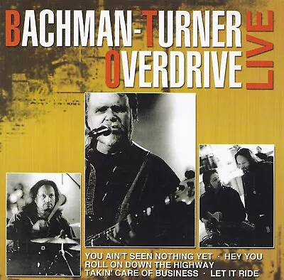 Bto - Bachman-turner Overdrive - Cd - Live • £9.21