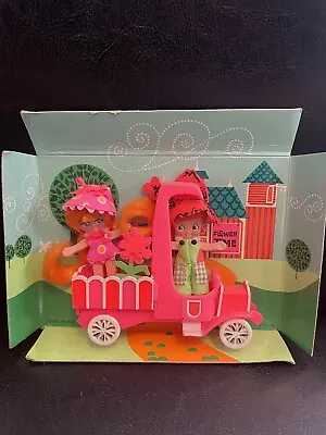 Vintage Flatsy Ideal Doll  2A-0104 Flower Time With Car • $50