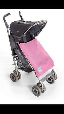 UV Buggy Pushchair SUN CANOPY COVER For Legs SPF50+ PINK • £3.99