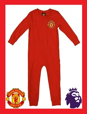 ⚽️Manchester United FC⚽️Authentic⚽️Baby Stadium Sleepsuit⚽️24-36 Months⚽️New⚽️01 • $17.41