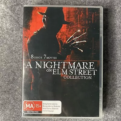 A Nightmare On Elm Street (DVD 7 Movie Collection) Region 4 VGC Tracked Post • £15.50