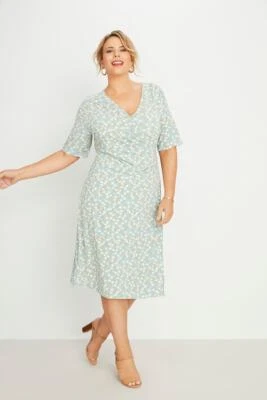 $27.97 • Buy Sara Gather Front Dress Womens Plus Size Clothing  Dresses Tank Dress