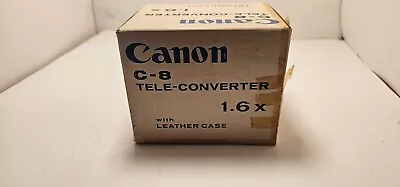 CANON C-8 Tele Converter 1.6x Lens • $14.50