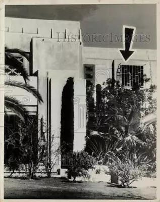 1932 Press Photo Bars On The Window Of The Home Of Actress Marlene Dietrich • $9.99