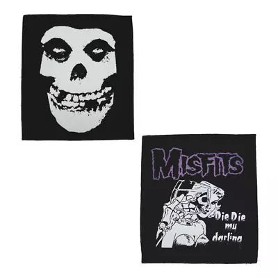 Misfits Fiend Skull & Die DIe My Darling Cloth Back Patch • $13.99