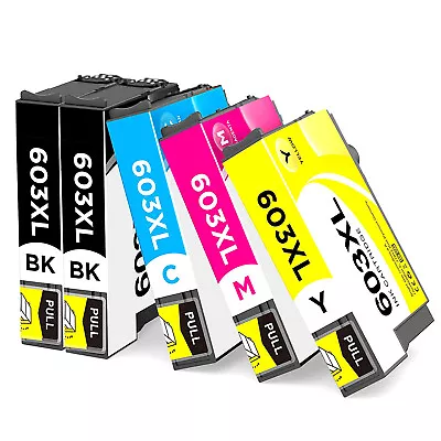 5 Ink Cartridge For Use In Epson XP2100 XP2105 XP3100 XP3105 XP4100 WF2830 LOT • £6.95