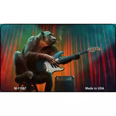 Monkey With Guitar Novelty Metal Magnet M-11897 • $8.99